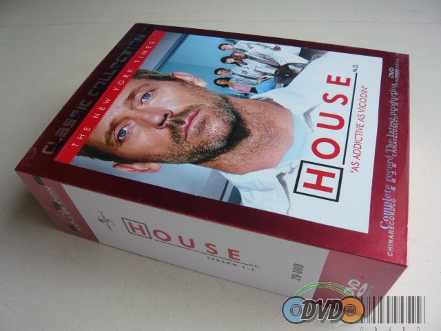 House Season 1-5 DVD Boxset English Version