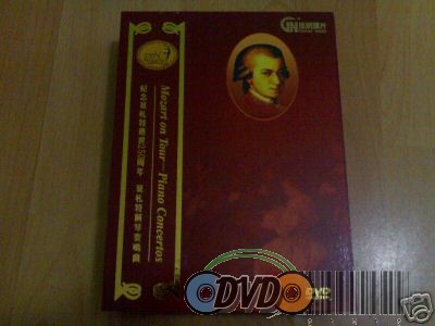Mozart on Tour Piano Concertos DTS Boxset