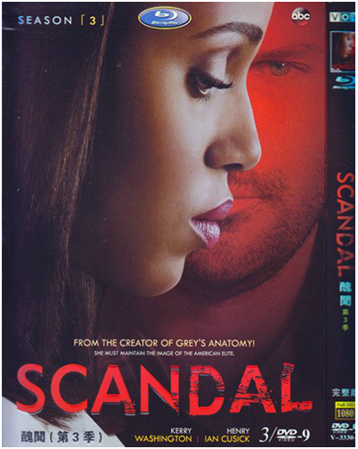 Scandal Complete Season 3 DVD Box Set