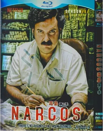 Narcos Season 1 DVD Box Set