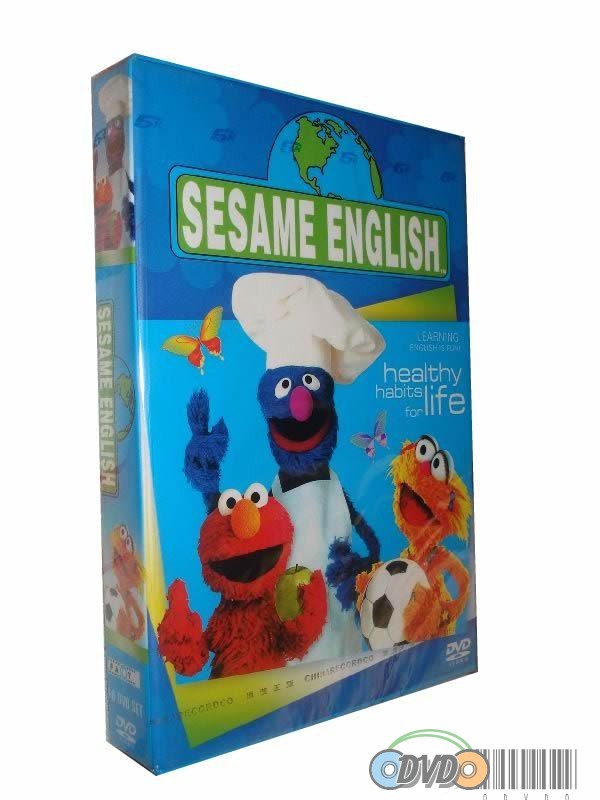 Sesame English COMPLETE DVDS BOXSET