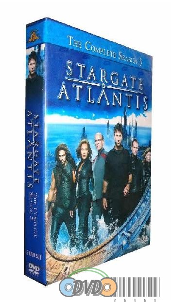 Stargate Atlantis Complete Season 5 DVDS BOXSET ENGLISH VERSION