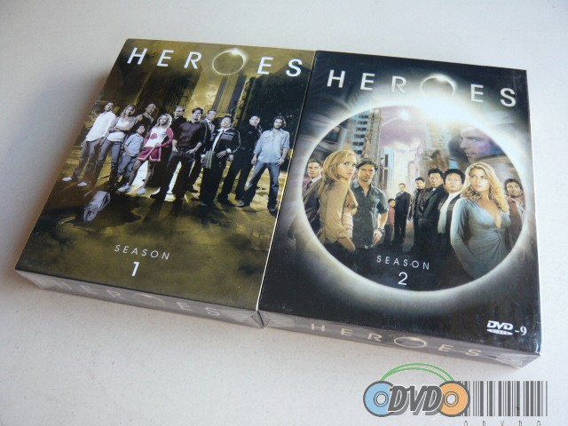 Heroes Season 1-2 D9 DVD Boxset English Version