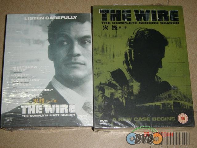 THE WIRE the complete season 1&2 dvds boxset