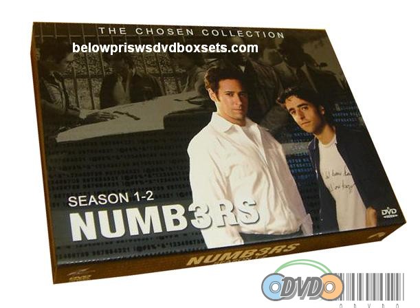 Numb3rs The Complete Series Seasons 1-2 DVD Box Set